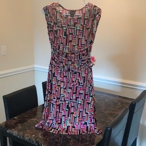Beautiful rectangle pattern dress